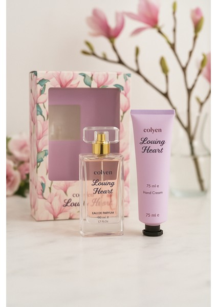 Loving Heart El Kremi & Parfüm Seti (75 ml + 50 Ml)