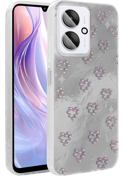 Xiaomi Poco C65 Kılıf Kamera Korumalı Figürlü Ponti Silikon Kapak