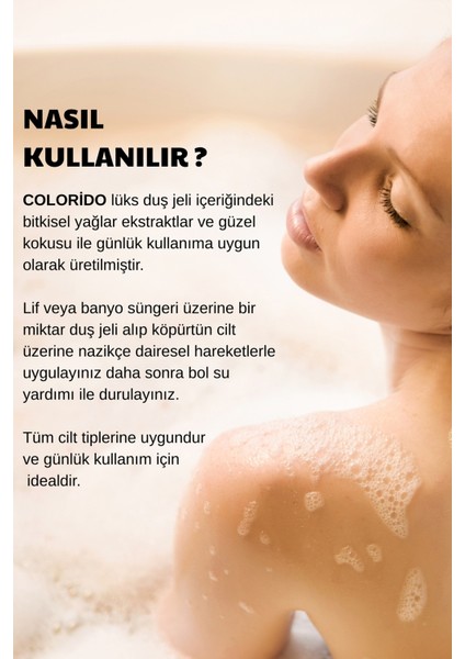 Colorido Luxury Shower Gel Ananas Aromalı Lük Duş Jeli 400 ml fırsatları