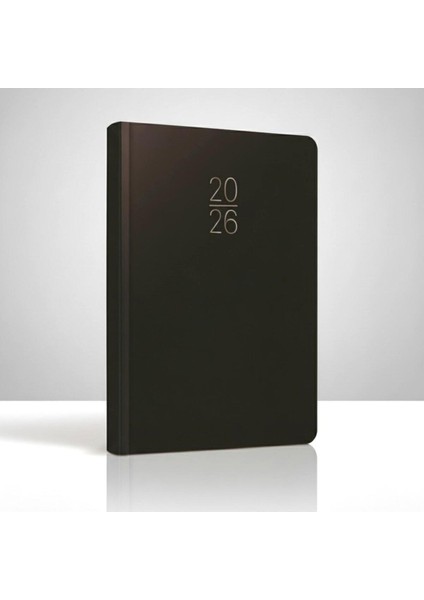 2026 Ciltli Sert Kapak Günlük Ajanda 20X28 cm 336 Sayfa 119-ECK (Ingilizce-Rusça-Rumence)
