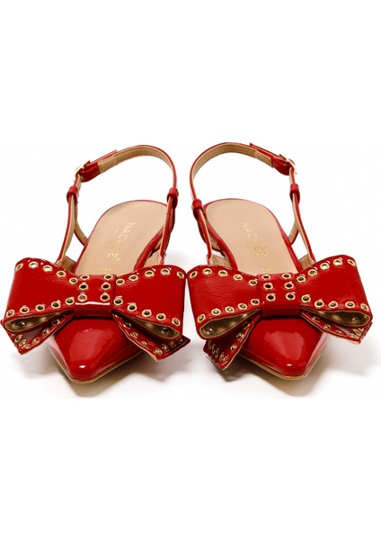 Kadın Topuklu/ Stiletto 1971029 Nacree Naplack Rosso indirimleri