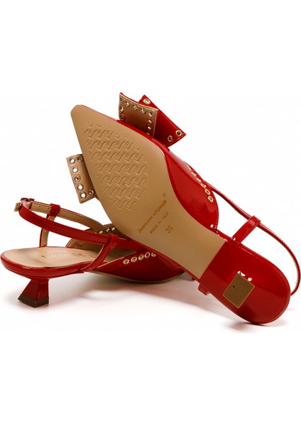 Kadın Topuklu/ Stiletto 1971029 Nacree Naplack Rosso