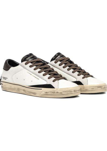 Erkek Sneaker ( Günlük) 11075AA8 Crime London Dıstressed 2.0 White fiyatları