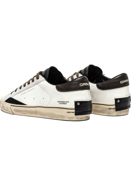 Erkek Sneaker ( Günlük) 11075AA8 Crime London Dıstressed 2.0 White modelleri