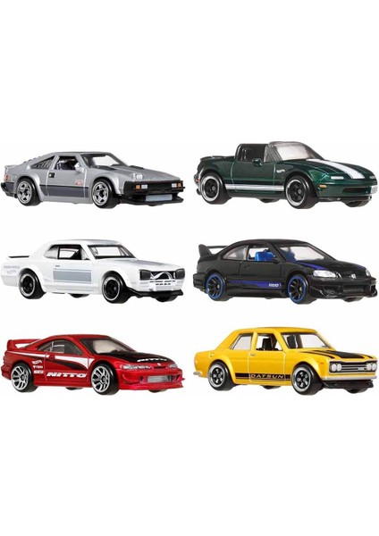 1:64 Hot Wheels Japon Temalı 6’lı Araba Seti JBY77 fiyatları
