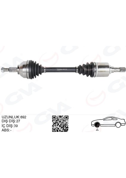 4419613 - Ön Aks Sol Renault Trafıc Iı 2.0 Dcı 01-14 -Vıvaro X83 2.0 Cdtı 15-