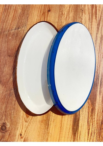 Mavi Oval Porselen Fırın Kabı 2’li Set – Şık ve Dayanıklı Sunum Kapları modelleri