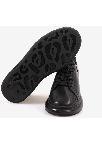 Hakiki Deri Erkek Siyah Spor & Sneaker Ayakkabı B1 indirimleri