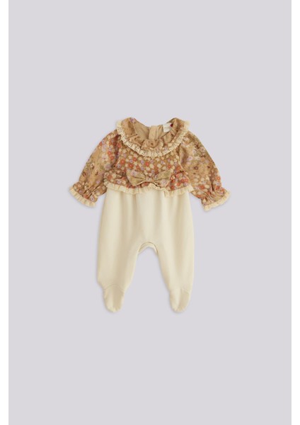 Bg Store Kız Bebek Desenli Tulum