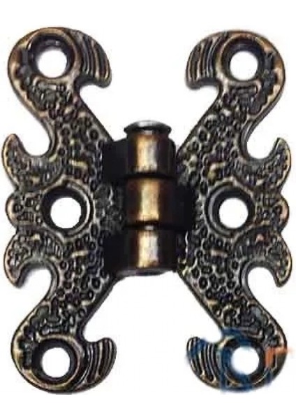 Zamak Kelebek Menteşe - Küçük, 30X40MM, Oksit, 1 Adet