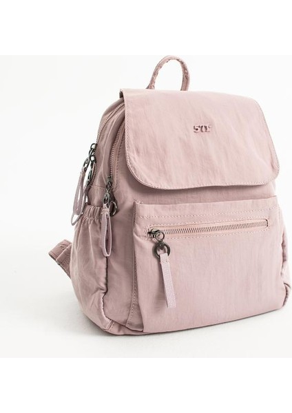 Kadın Sırt Çantası Ultra Hafif Poliamid Kumaş Su Geçirmez Kapaklı Günlük Sırt Çantası 29*27 cm modelleri