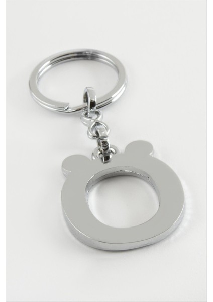 Ds-Derin Metal Harf Anahtarlık-Ö