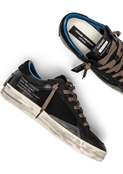 Erkek Sneaker ( Günlük) 11102AA8 Crime London Sk8 Deluxe Black indirimleri