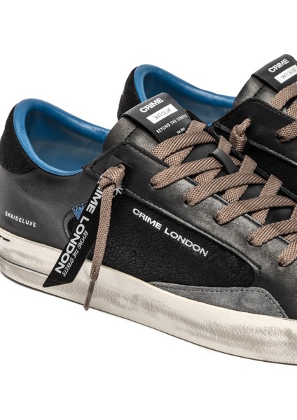 Erkek Sneaker ( Günlük) 11102AA8 Crime London Sk8 Deluxe Black