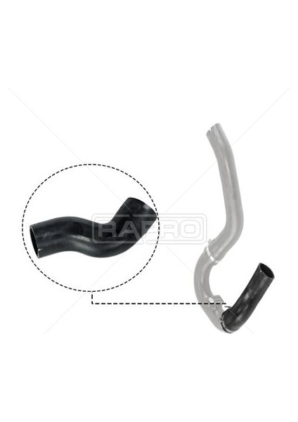 R11589 - Turbo Hortumu Küçük Fıat Doblo Iı 1.3 Mjtd 09