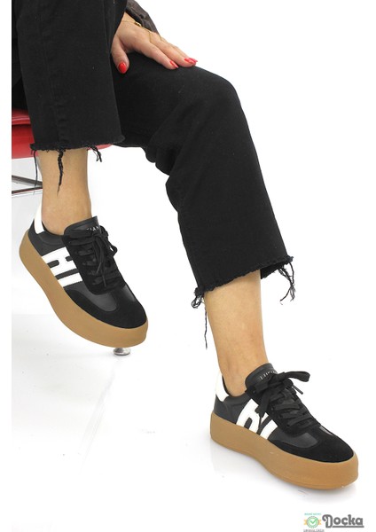 Lufıan Kadın Hakiki Deri Mevsimlik Kalın Taban Sneaker Spor Ayakkabı L5ZK/S30050