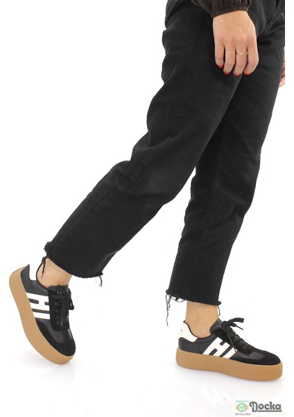 Lufıan Kadın Hakiki Deri Mevsimlik Kalın Taban Sneaker Spor Ayakkabı L5ZK/S30050