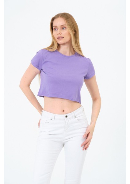 Kadın Kısa Kollu Oversize Crop fiyatları