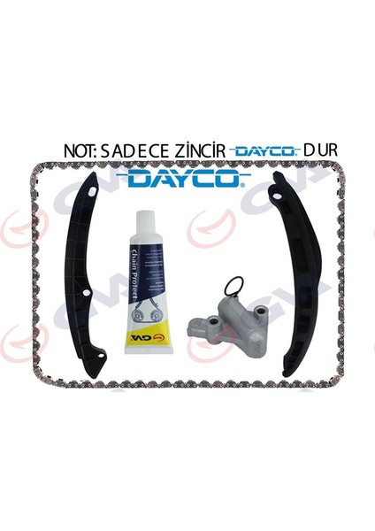 59C7510-1 - Eksantrik Zincir Seti Golf5/6-Jetta-Passat-Scırocco-A3-Leon 1.6 Fsı Blf - 1.4 Tsı Caxa-Bmy-Blg