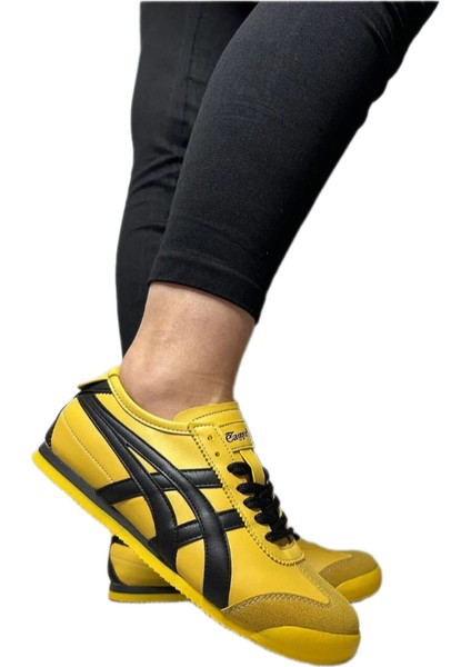 E-2010-2059 Sarı Siyah Unisex Sneaker Spor Ayakkabı fiyatları