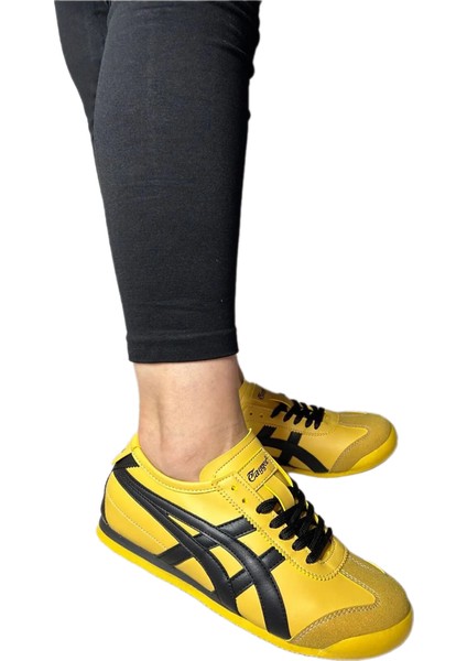 E-2010-2059 Sarı Siyah Unisex Sneaker Spor Ayakkabı fırsatları