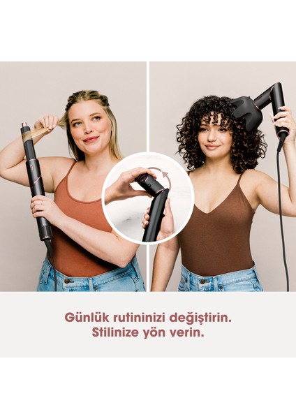 Flexstyle 3-In-1 Saç Kurutma & Şekillendirme Sistemi - Black/rose Gold fiyatları