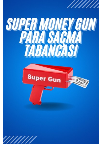 Msa-Shop Kırmızı Çocuklara Özel Para Fırlatma Makinesi Para Saçma Tabancası