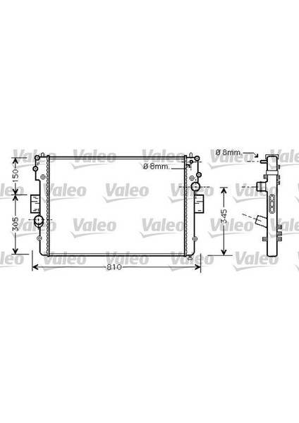 734448 - Radyatör Iveco Daıly V Td