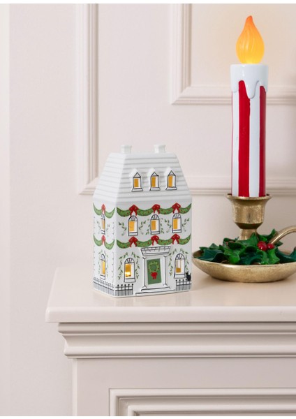 Dekoratif LED Işıklı Yılbaşı Evi 12X7X19 cm indirimleri