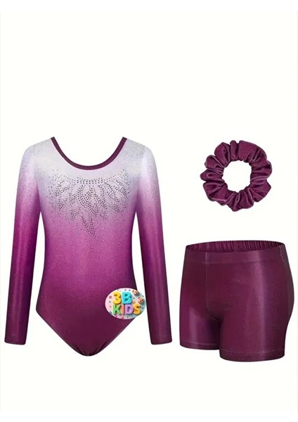 Taşlı Jimnastik Mayo Bale Cimnastik Kıyafeti