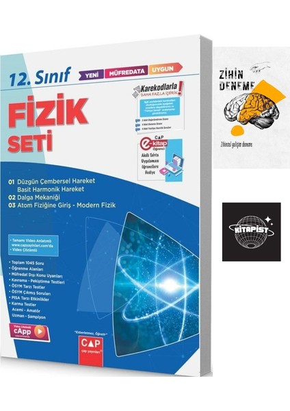 Çap 12. Sınıf Fizik Anadolu Lisesi SETI+ZIHINDENEME-KD619