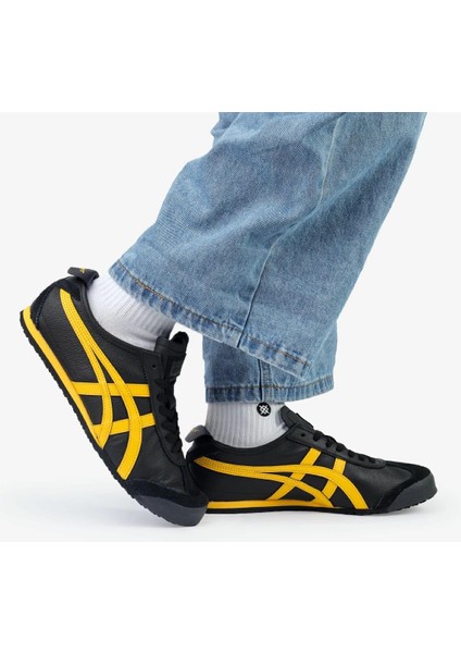 E-2011 Siyah Sarı Unisex Sneaker Spor Ayakkabı