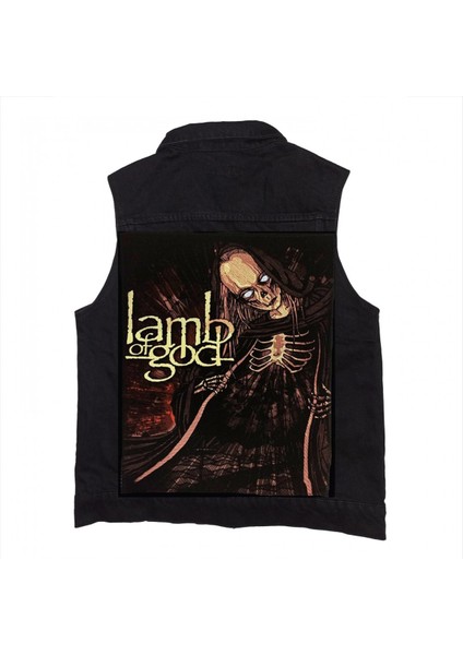 Lamb Of God Siyah Kot Yelek