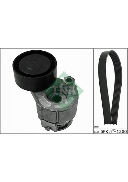 529001510 - Alternatör Gergi Kiti Clıo Iı 1.4 16V-1.5 Dci-Kng 1.5 Dci-Mgn Iı 1.4 16V-1.6 16V-1.5 Dci-Modus Ac K015PK1200