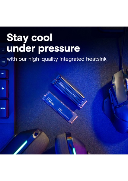 T710 1tb Pcıe Gen5 Nvme M.2 SSD CT1000T710SSD5 Soğutuculu Heatsink fırsatları