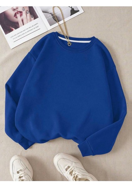 Unisex Basic Oversize Sweatshirt fırsatları