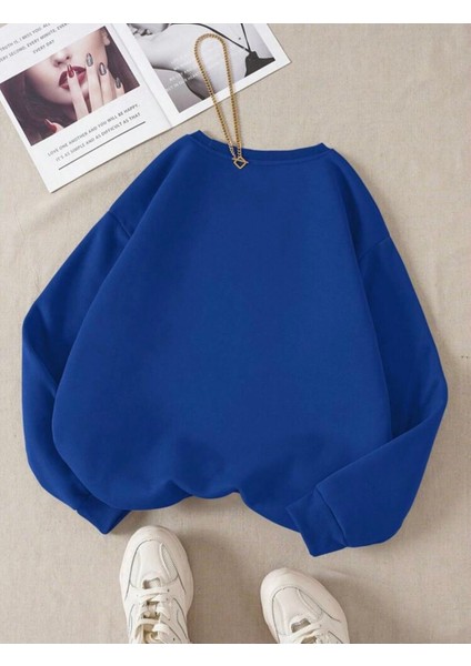 Unisex Basic Oversize Sweatshirt indirimleri