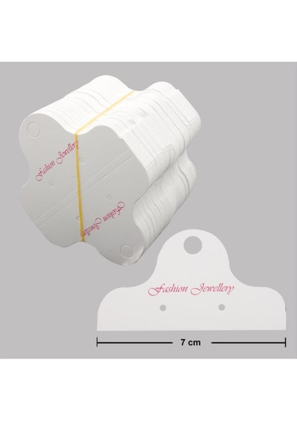 Ds-Derin Kolye ve Set Kolye Kartı-Beyaz