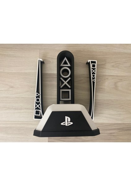 Playstation 5 Pro ve Slim Uyumlu Stand ile Dualsense ve Kulaklık Tutucu Set indirimleri