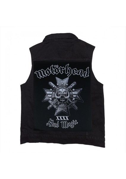 Motorhead Bad Magic Siyah Kot Yelek