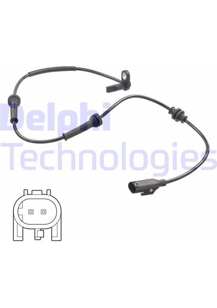 Delphı SS20815 - Abs Sensörü Ön Sağ-Sol Fıat Fıorıno 09 Lınea 09 Punto 07 Psa Nemo-Bıpper 09 1.3d Mtj 1.4