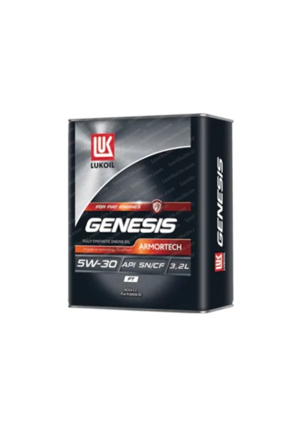 Motor Yağı 5W30 Lukoıl Genesıs Armortech Ft (3.2 Litre)