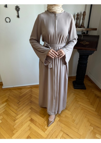 Premium Taşlı Mevlana Ferace 5049 fırsatları