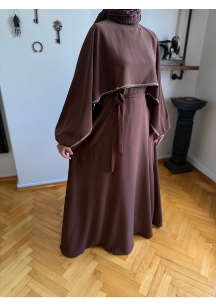 Taşlı Yarasa Kol Abiye 5066 indirimleri
