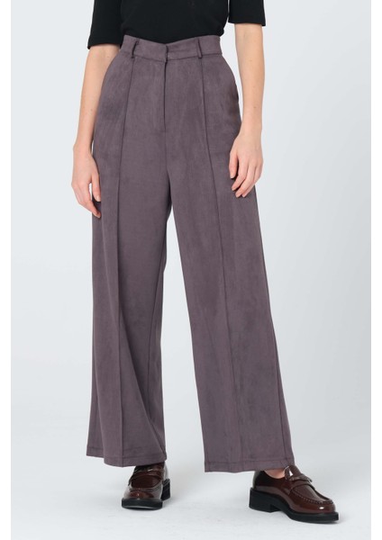 Yüksel Bel Nubuk Pantolon fırsatları