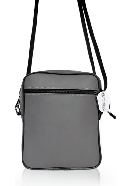 Hakiki Deri Unisex Çok Gözlü Fermuarlı Postacı Omuz Çantası modelleri