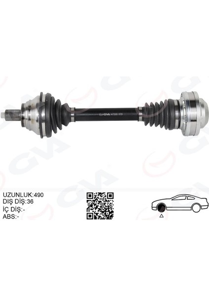 4475285 - Komple Aks Ön Sol Golf5-Jetta-Caddy-Passat 1.9 Tdi-2.0 Tdi 04- Bkp-Bkd-Bls-Bkc-Bxe 1.9 Tdi-2.0 Tdi