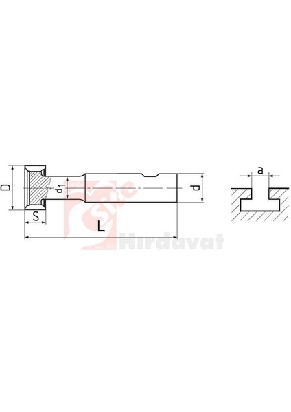 Zps-Fn T-Yarık Freze 13.5X2MM Dın 850 fiyatları
