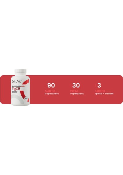 Mgzb Zma Magnesium Zinc B6 90 Tablet