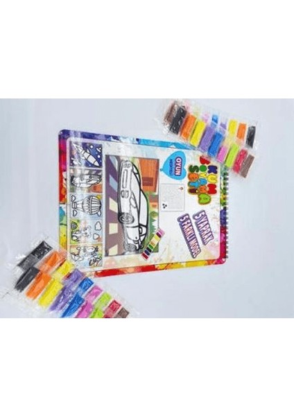 Kum Boyama Kitabı A4 5 Yaprak Model-1